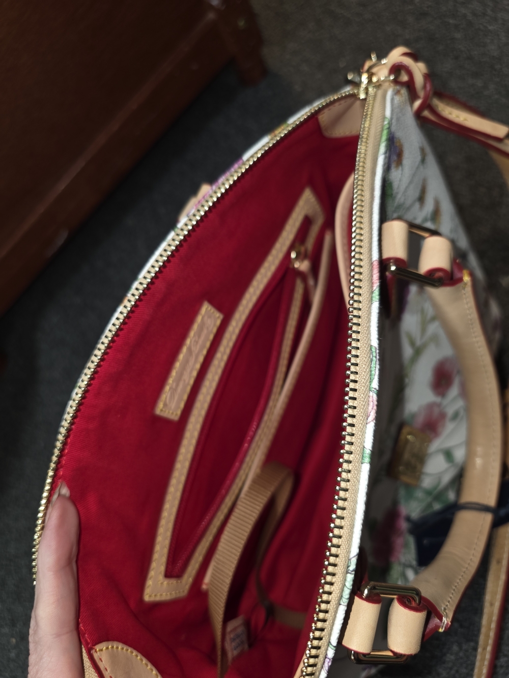 NWT Dooney & Bourke Geena Botanical Collection Satchel - Picture 4 of 10